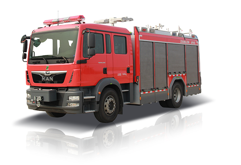 Urban combat fire truck